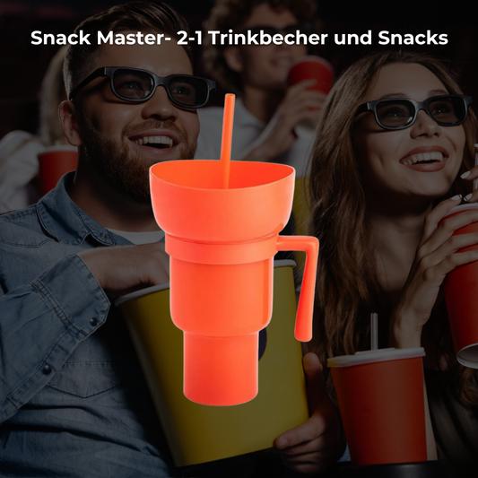 Snack Master - 2-1 Trinkbecher und Snacks